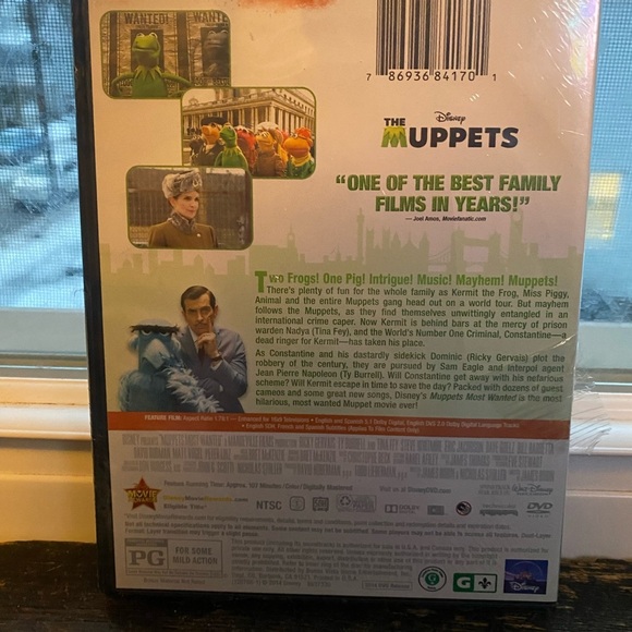 Disney Muppets Most Wanted DVD - Picture 2 of 2
